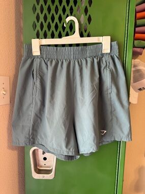 Gymshark Light Blue 4” Shorts